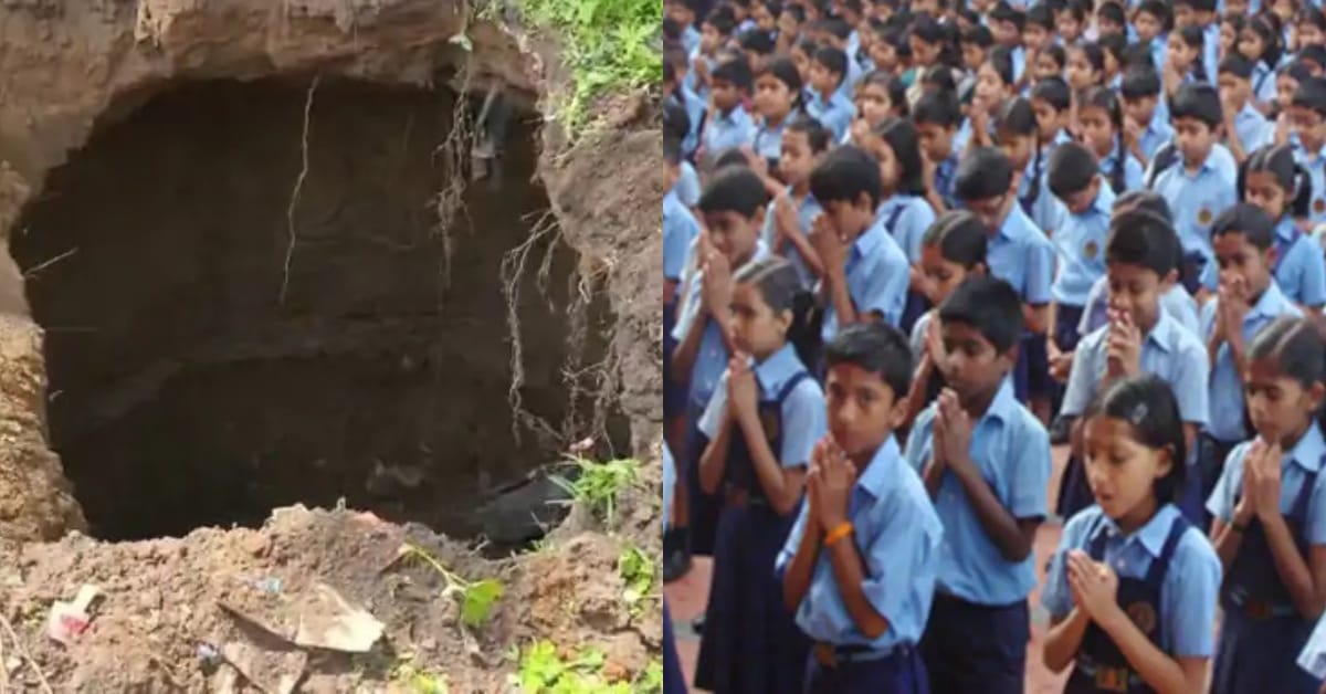 Madhya Pradesh school near coal mine at risk after ground suddenly caves in
