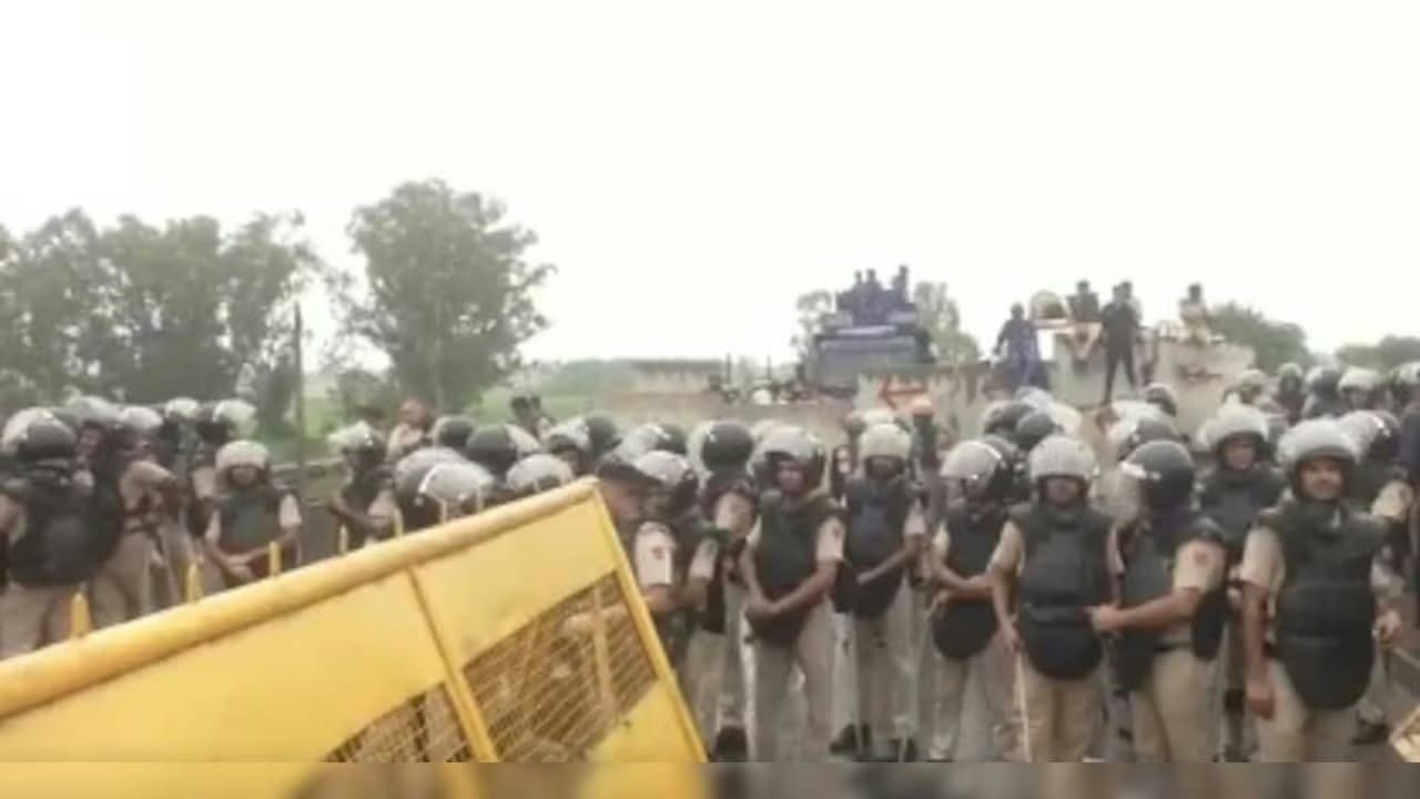 Punjab farmers’ march to Delhi stopped at Shambhu border, Haryana Police tighten security