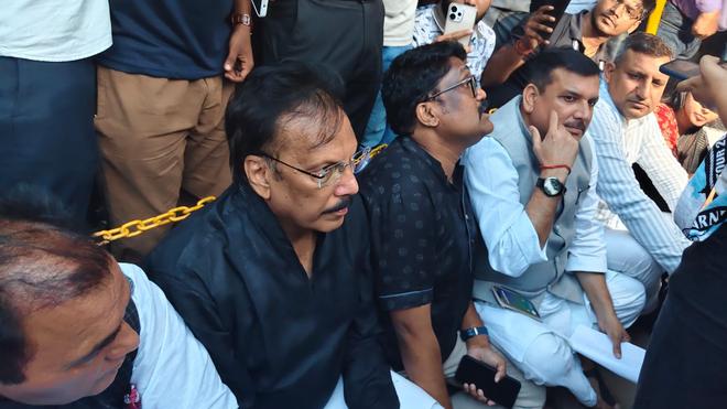 INDIA Bloc MPs restrained from meeting Sonam Wangchuk