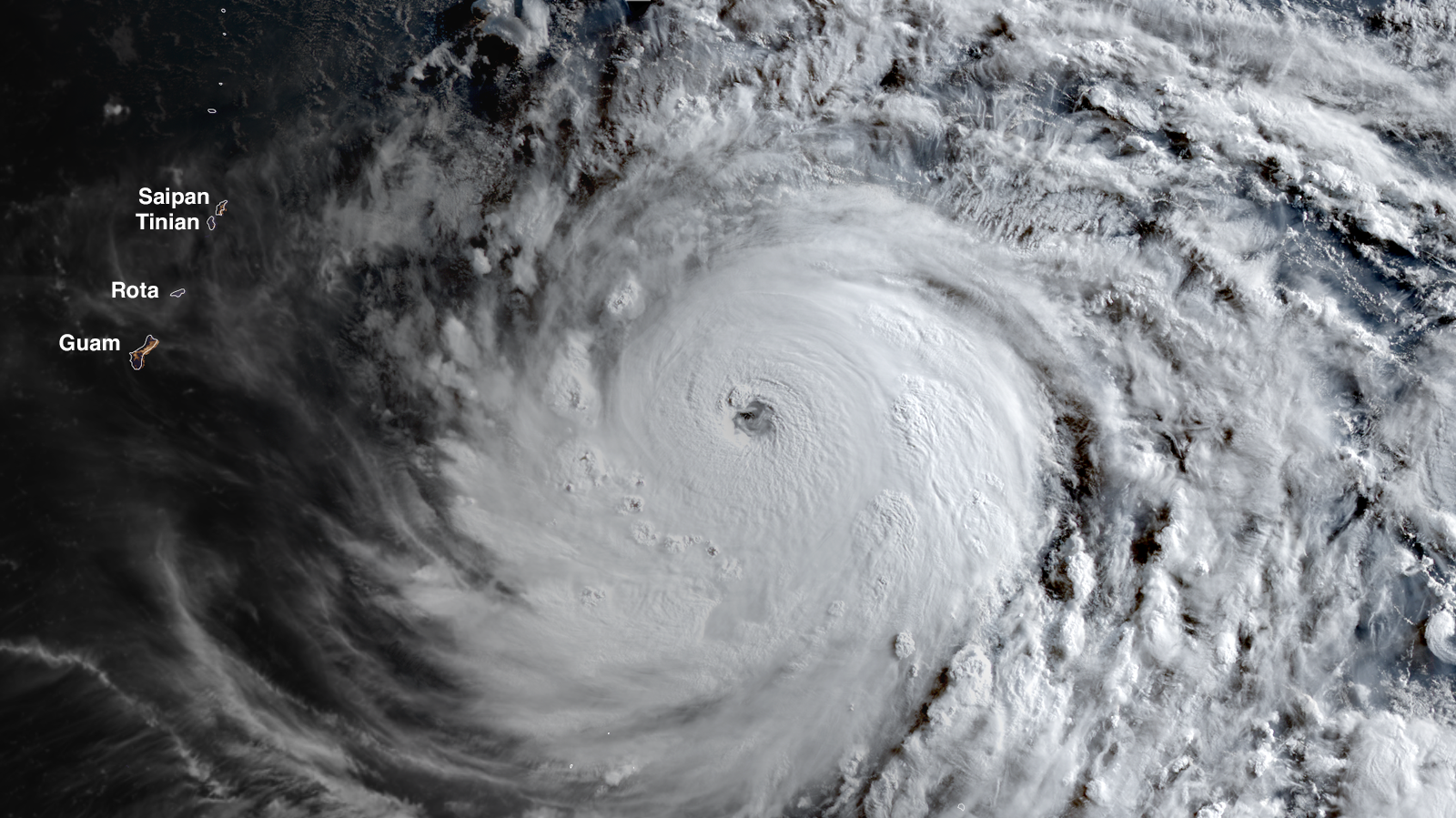 Northern Pacific islands prepare for Super Typhoon Bavi, Residents asked to take shelter