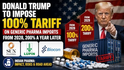 Trump announces hike in generic medicine tarrif; Read further to know how India will be affected
