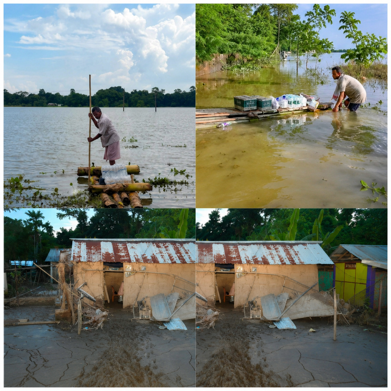 Assam floods: Death toll rises to 75; Over 3 lakh natives affected