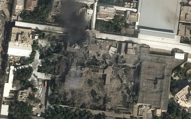 Iran shares first visuals of Khamenei’s damaged home as burial takes place in Mashhad