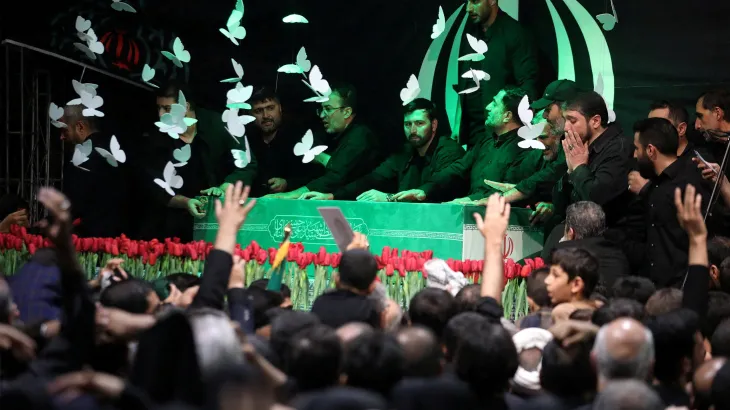 Iran mourns former supreme leader, chants ‘death to America’
