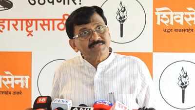 Fadnavis to replace Pralhad claims Sanjay Raut at a press briefing