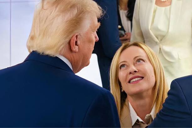 Trump’s ‘restraining order’ meme sparks fresh feud with Italian PM hours before NATO