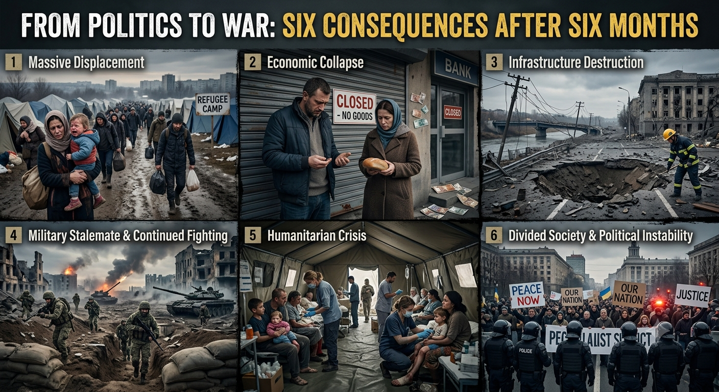From Politics to War: Six consequences after six months of the Middle East war