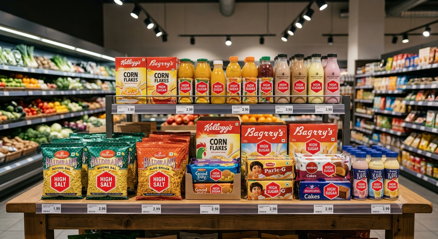 FSSAI approaches court for Red warning labels on packaged food. Here’s what that actually means.
