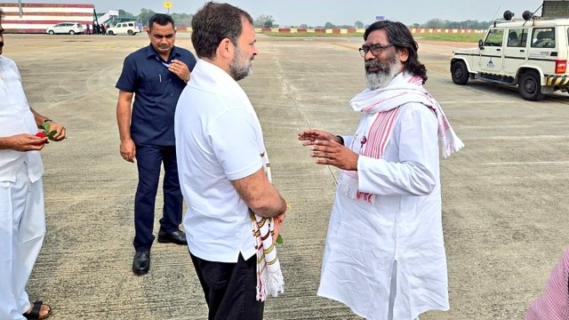 Rahul Gandhi writes to Hemant Soren, urges him to meet protesters in Jharkhand