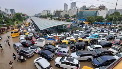 WFH for Gurugram offices and online classes for schools after heavy rains hamper commute