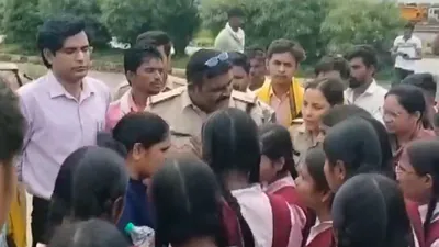 25km walk, highway sit in: MP students protest over ‘Castiest remarks’ by teachers