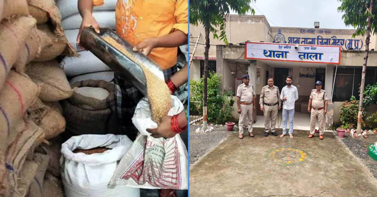 Rs 27.81 Lakh foodgrain shortage found at fair price shops in MP’s Maihar, two cases registered