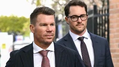 David Warner fined AUD 1,500 for drink-driving after attempting to swap seats before breath test