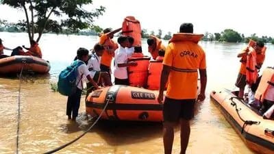 Odisha Flood Rescue: 248 students evacuated after four days stranded in school