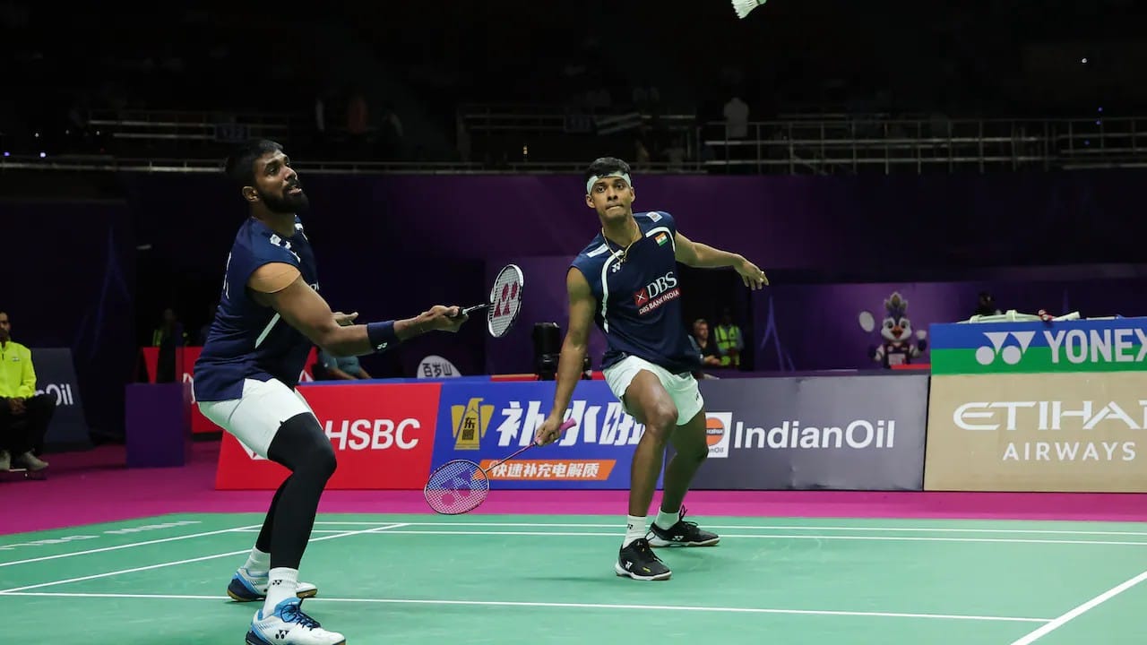 Satwik-Chirag crash out of BWF World Championships after loss to Chinese pair
