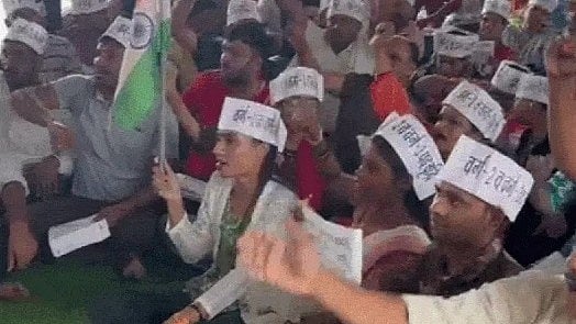 Bhopal witnesses two separate agitations related to education