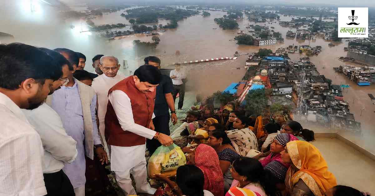 CM Mohan Yadav visits flood-hit Chitrakoot, reviews relief operations
