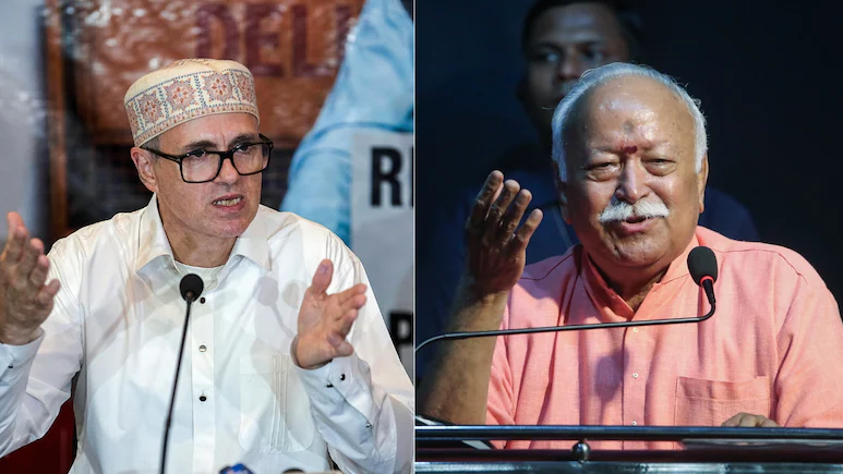 Omar Abdullah backs RSS Chief Mohan Bhagwat’s remarks on Gen Z protests