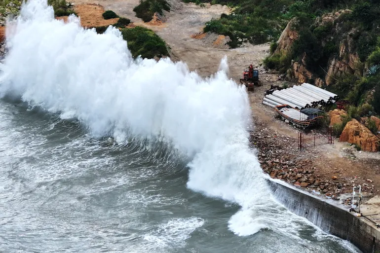 Shanghai cancels flights; Evacuation underway as China braces for Typhoon Dolphin