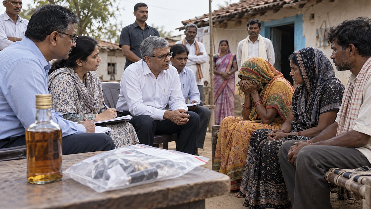 NHRC team meets families of deceased in Sagar Liquor tragedy