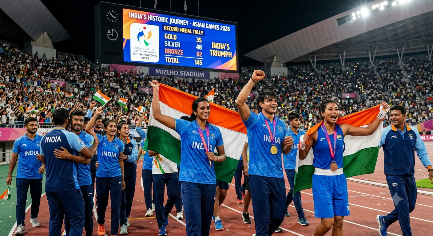 India’ journey at the Asian Games from Also-Rans to Serial Medal winner