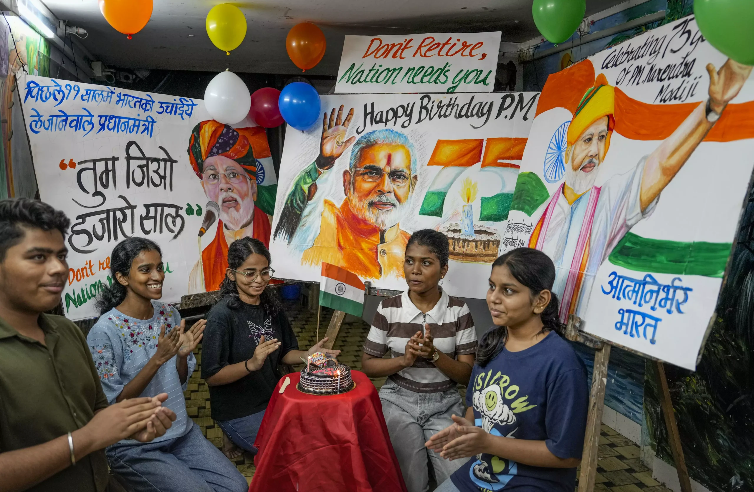 BJP launches Seva Sankalp Abhiyan on 76th birthday of PM Modi; Birthday wishes pour in