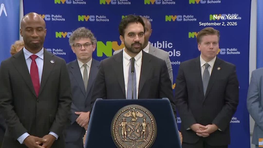 New York city mayor Zohran Mamdani announces AI ban for students