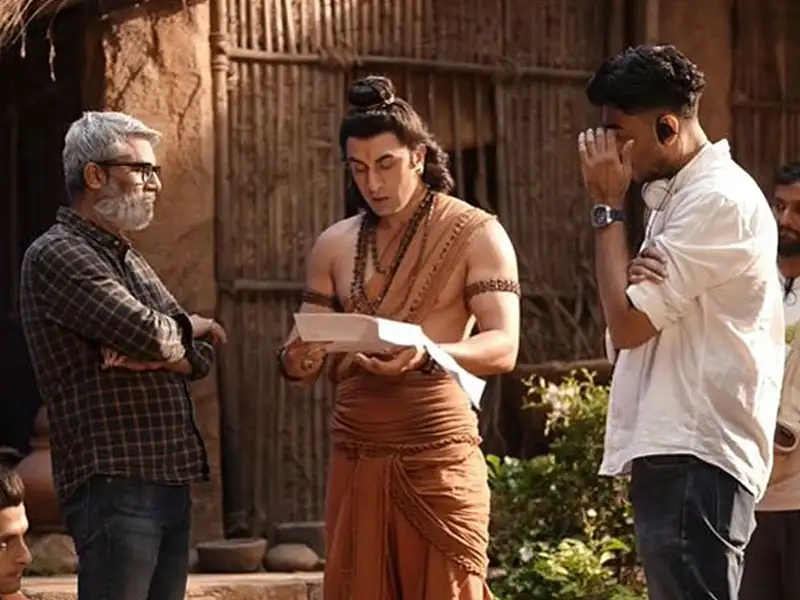 Makers reveal special video featuring Ranbir Kapoors transformation into Rama on 44th birthday