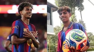 15-Year-Old Kerala boy goes viral for striking Lamine Yamal resemblance