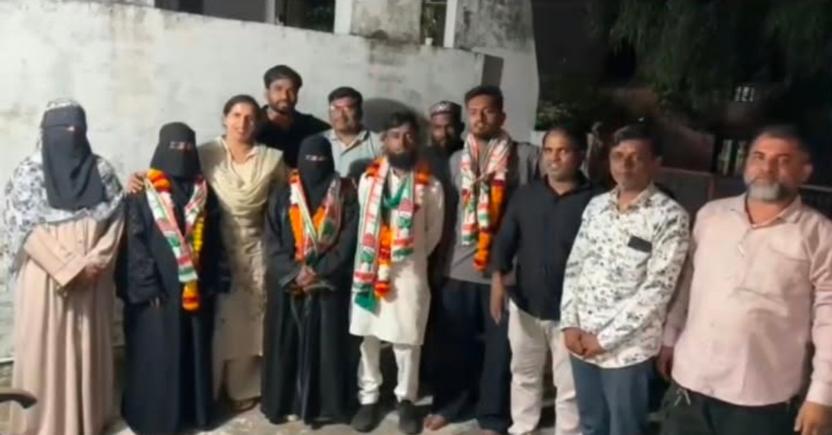 AIMIM suffers major setback in Khandwa as Councillor Shakira Bilal joins Congress