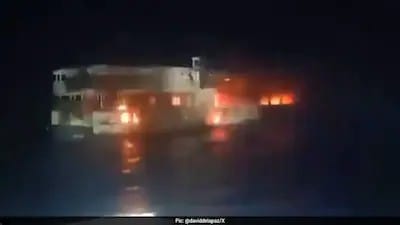 Philippines Ferry Fire: Five killed, 87 missing after vessel catches fire near Palawan