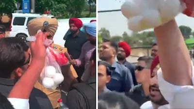 Ravneet Bittu detained after protest near Bhagwant Mann’s convoy in Ludhiana