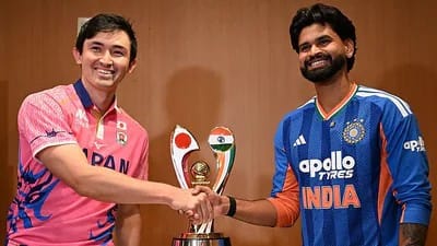 Rain threat looms over historic India-Japan T20I in Sano