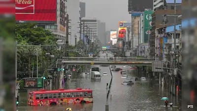 Bangkok Floods: Nearly 4,900 evacuated as heavy rain inundates Thai capital