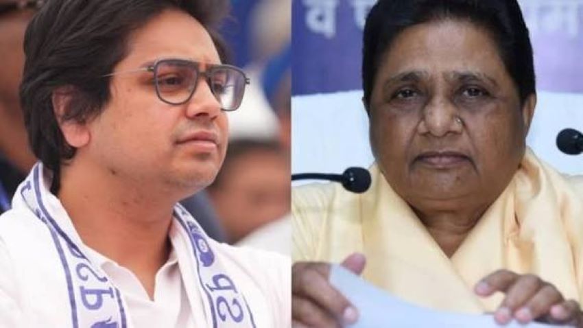 Mayawati Sets Condition for Akash Anand’s Return to BSP, Targets Ashok Siddharth