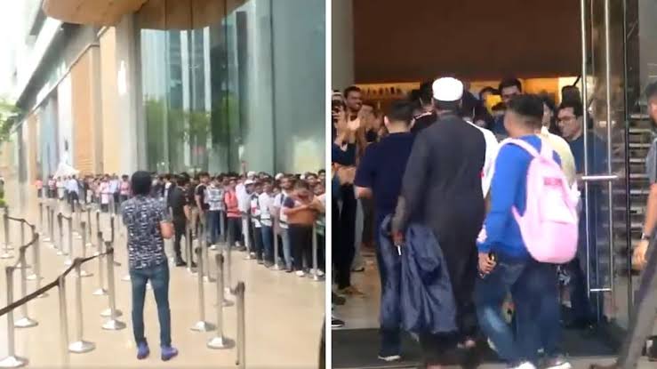 iPhone 18 Pro series sale begins in India: Customers queue outside Apple Stores