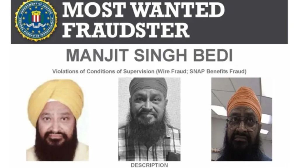 Indian-origin US most-wanted fraudster Manjit Singh Bedi arrested by Punjab Police