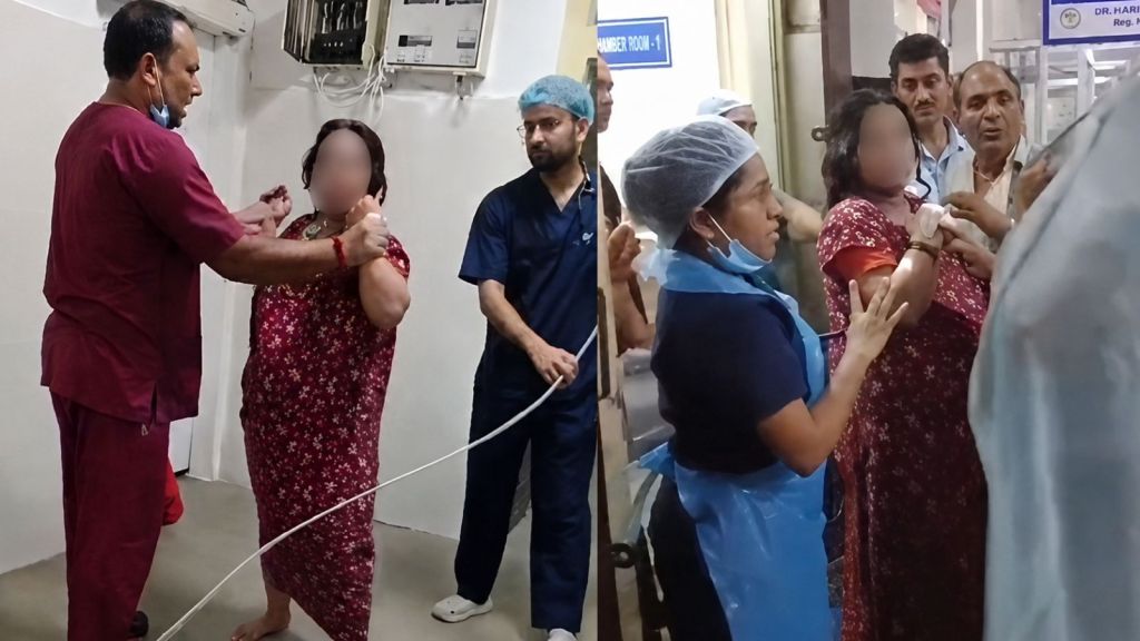 Rewa doctor fired for giving insensitive remarks on the death of mother and new born