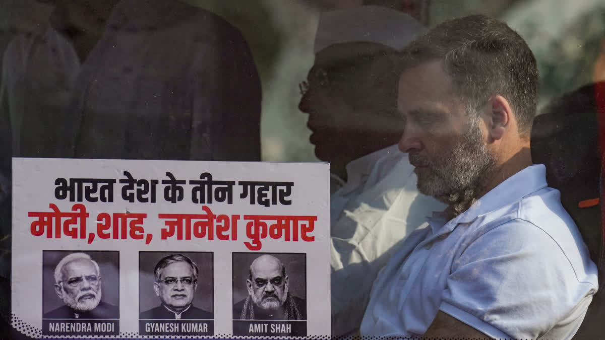 CEC Protest Day 3: Congress leaders and MPs to stage sit- in protest at Rajghat