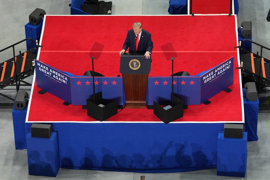 ‘Midterm elections most important ever’: Trump at Daytona campaign