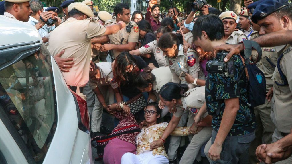 Delhi CEC protest: Woman journalists who alleged sexual assualt amongst 17 detained by Delhi police