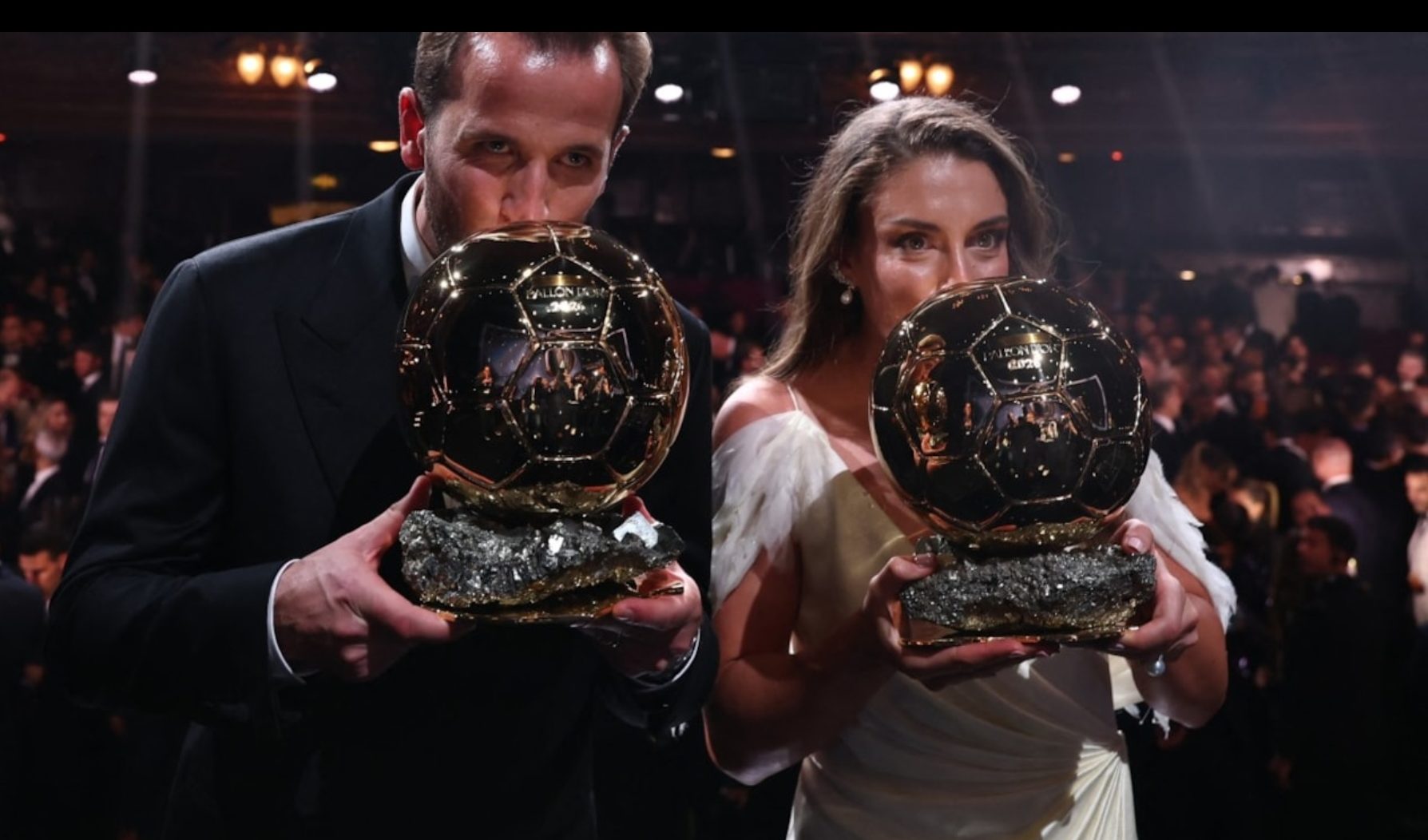 Harry Kane clinches Men’s Ballon d’Or 2026, Alexia Putellas awarded Women’s Award