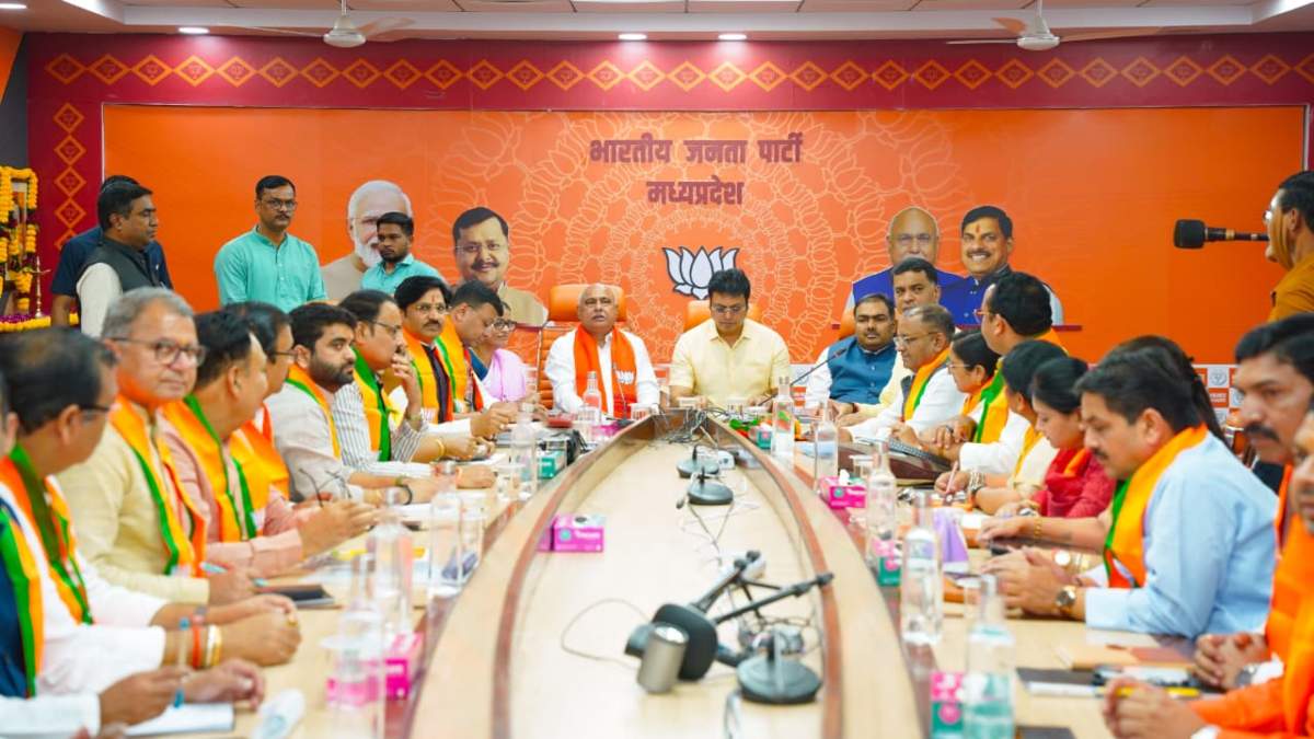 Madhya Pradesh BJP: Biplab Deb sets three-month target, warns against Factionalism