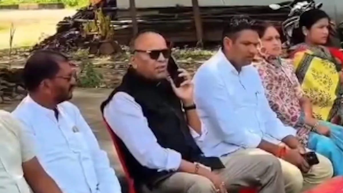 Ajay Chandrakar Viral Video: Congress slams BJP leader over remarks on officer