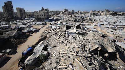 Israel strikes Gaza on October 7 anniversary as Palestinian officials report five killed