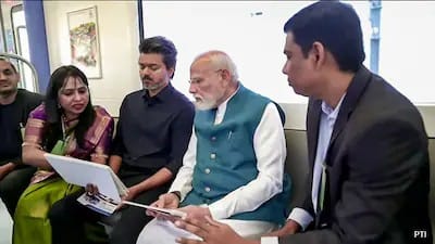 PM Modi inaugurates Chennai Metro Phase II stretch, announces highway projects