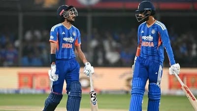 Abhishek Sharma smashes 18-ball fifty as India set West Indies 224-run target