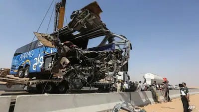 13 Killed, 34 injured in Egypt bus-truck collision