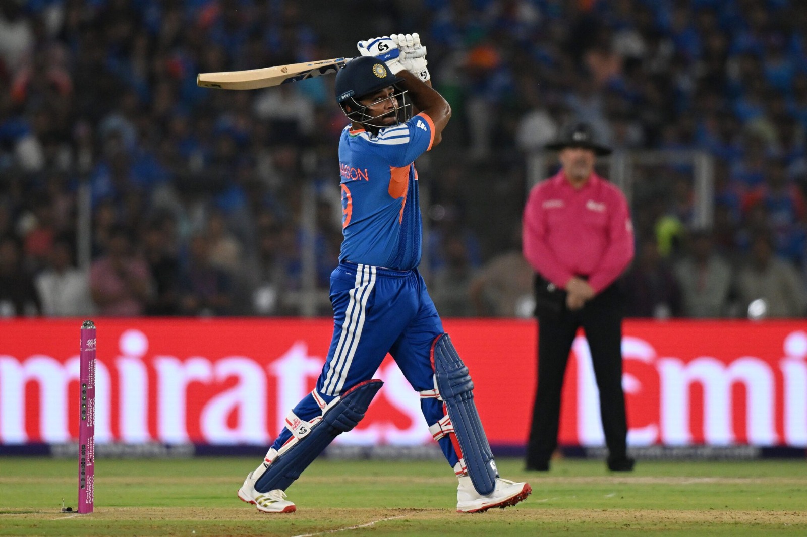 Sanju Samson’s 67 powers India to record t20 chase against New Zealand