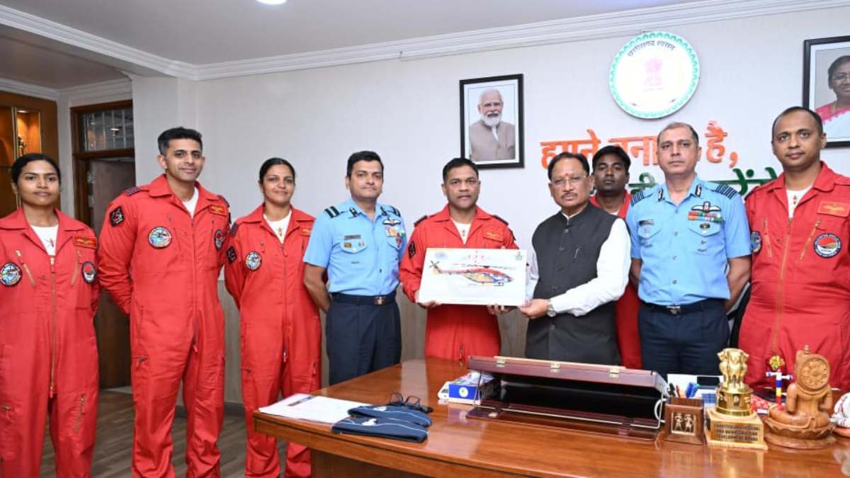 Indian Air Force Sarang team to showcase aerial stunts in Chhattisgarh